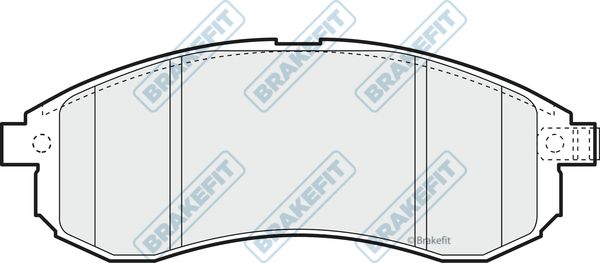 APEC BRAKING Piduriklotsi komplekt,ketaspidur PD3196